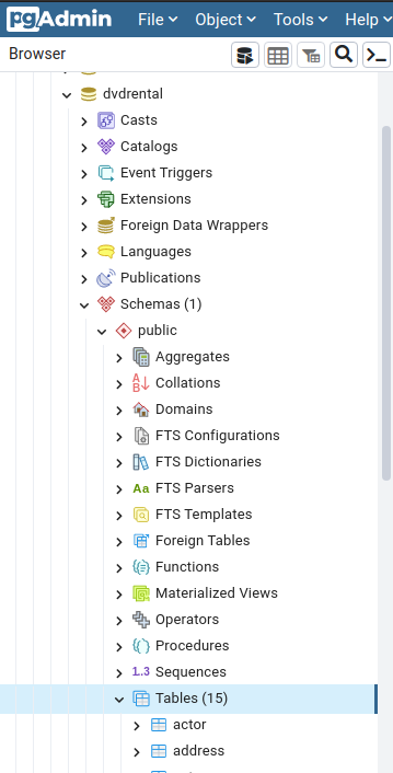 database objects